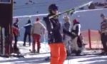 Funny Video : Der ultimative Ski-Trick