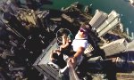 Selfie auf 346 Metern Höhe