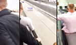Lustiges Video : U-Bahn-Rollrutsche