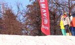 Lustiges Video : Seitensprung im Schnee