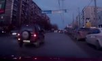 Lustiges Video : Überraschung auf russischer Straße