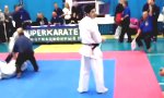 Dreisekündiger Karate-Showdown