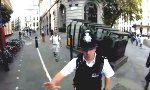 Londoner Polizei stoppt Radfahrer
