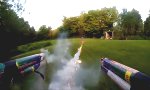 Funny Video : Quadcopter - Raketenwerfer