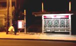 Lustiges Video : Regenkunst
