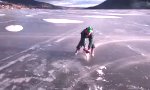 Lustiges Video : Eislaufen mit Stihl