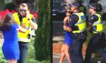 Funny Video : Ab durch die Hecke mit dem Cop