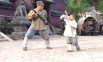 Lustiges Video : Jackie Chan bekommt Nachhilfe von Mini Shaolin