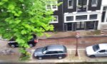 Funny Video : Wilde Verfolgungsjagd in Amsterdam 