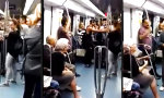 Lustiges Video : Stimmung in der U-Bahn