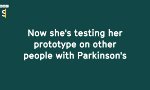 Lustiges Video - Grafikdesignerin mit Parkinson
