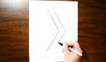 Funny Video : 3D-Leiter-Illusion auf Papier malen