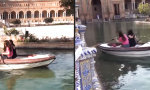 Funny Video : 2 Girls, 1 Boat