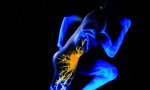 UV Blacklight Body Painting