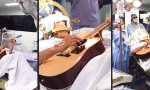 Movie : Gitarre üben während Gehirn-OP