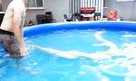 Funny Video : Der mit dem Python schwimmt