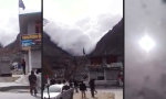 Movie : Lawine sorgt für heftigen Schneesturm