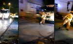 Lustiges Video : Verkehrspolizist vs Truck