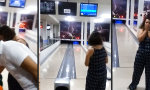 Funny Video : Hoch hinaus beim Bowling