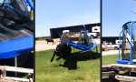 Funny Video : Trampolin Rodeo