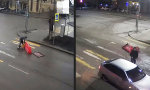 Lustiges Video : Russische Verkehrsabsperrung