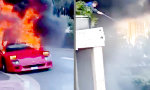 Funny Video : Ferrari vom Balkon aus löschen?