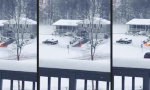 Wenn man keine Schneesschaufel hat