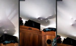 Funny Video : Spuk an der Zimmerdecke