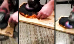 Funny Video : Pizza-Fix mit der Flex