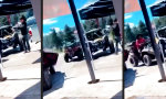 Funny Video : Auch ruhig ma absteigen zur Begrüßung