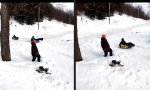 Funny Video - Junior-Stuntteam gibt alles