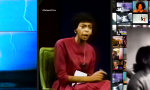 Funny Video - Die Frau, die das Fernsehen einfing