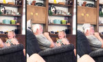 Opa beeindruckt