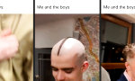 Funny Video : Tonsur-Terror: Wenn Bruderliebe Haare frisst