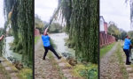 Tarzan zeigt, was er kann