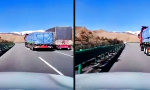 Funny Video - Der LKW sieht es zwei Sekunden früher