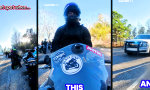 Funny Video : Unter der Uniform sitzt ein Biker